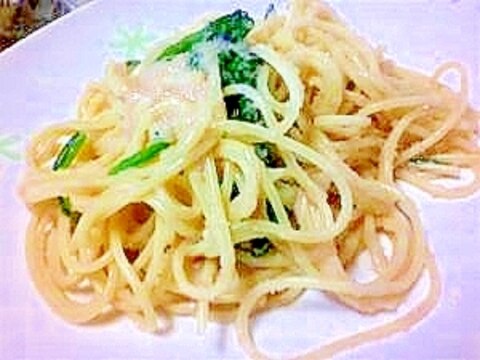 和洋風の明太子パスタ